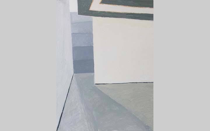  2012, 	Hedgehouse 1, 2012, acryl op papier, 30x40 cm