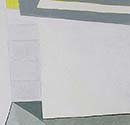 2012,	Hedge House 3,	 acryl op papier, 30x40 cm
